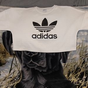 Adidas cropped t-shirt